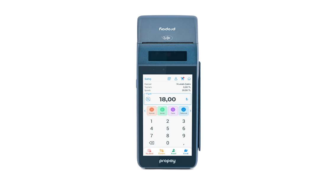 Propay P1000 ECR 4G Android YazarKasa POS